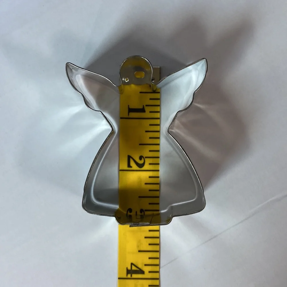 Vintage Angel Bell Cookie Cutters Set of 2